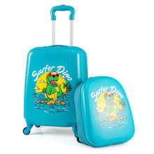 Kindergepäckset mit Rollen - 17-Zoll-Koffer & 13-Zoll-Rucksack