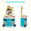 Cocina infantil con luces y sonidos (75 piezas) 2