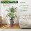 2-Piece Weatherproof Planter Set with Drainage, 45 cm 3