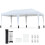 3 x 6 m Pop-Up Canopy Tent with UV Protection, White 1