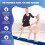 Trave di equilibrio pieghevole per ginnastica per bambini, 270 cm, blu 3