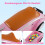 Auto per bambini con clacson, luci a LED, contenitore, rosa 5