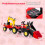 Bulldozer infantil 3 en 1 con remolque y pala 2
