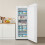 Living And Home 160L Freestanding Tall Freezer Upright Freezer, White 1