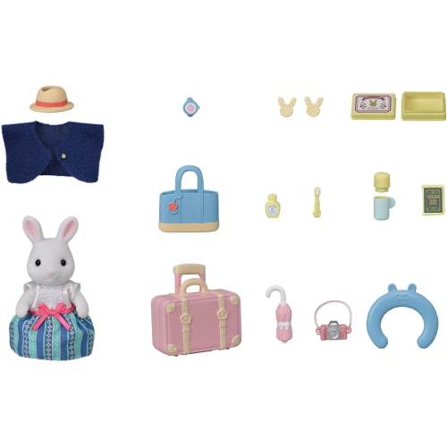 Sylvanian Families Sylvanian Weekend Travel Set Snow Rabbit Mother - Board Game 2