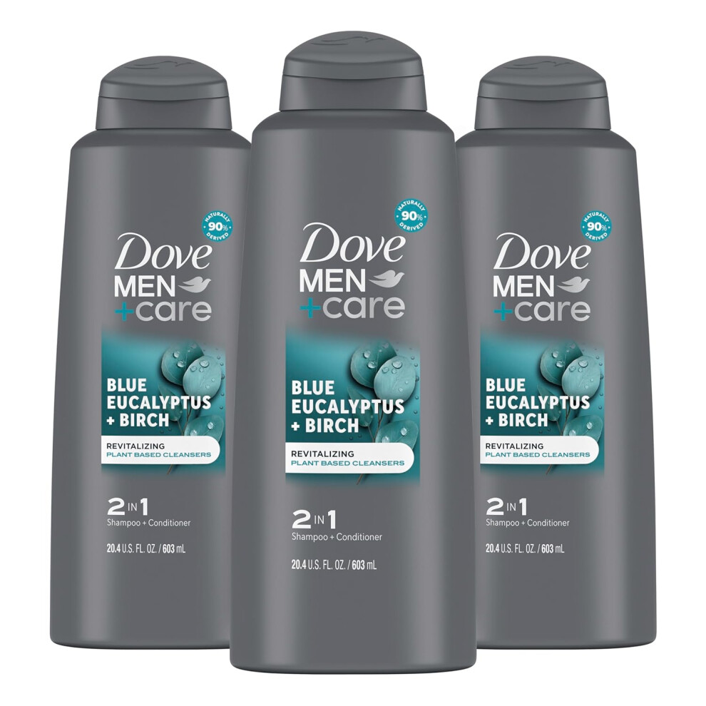 Dove Men + Care 2 In 1 Shampoo Conditioner 3Count