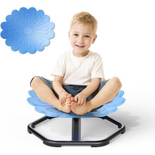 360 Children's Sensory Carousel Swivel Chair Balance Board Autism Toy For Coordination