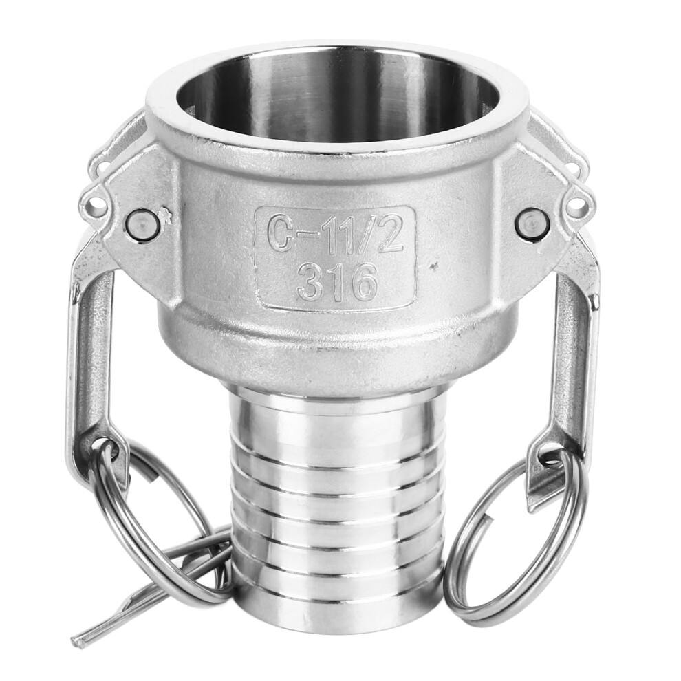 Stainless Steel Construction Camlock Fittings Female Coupler Cam And Groove Fittings Wear Resistant High Quality Durable Locking Handle Hose 9159805556661