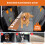 Bingopaw Dog Car Back Seat Extender Protector Rear Cover 10