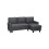 Three-Seater Storage Sofa Bed - Charcoal Grey 1
