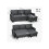 Three-Seater Storage Sofa Bed - Charcoal Grey 3