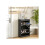 Two-Drawer Minimalistic 10-Shoe Cabinet - Black 6