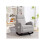 Corduroy Rocking Armchair - Grey 2