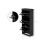 Three-Drawer Minimalistic Shoe Cabinet - Black 3