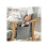 Wood Frame Rocking Accent Chair - Light Grey 6