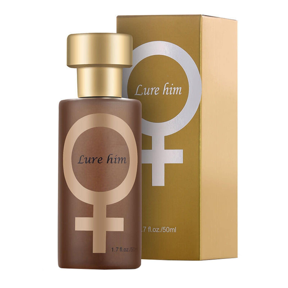 Gold/Black Pheromone Perfume 50Ml Longlasting Alluring Scent Boosts Confidence For Men And Women