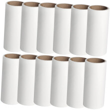 12Pcs Lint Roller and Pet Hair Remover with Refills for Clothes Home Dust Fluff Cleaning
