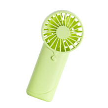Handheld Fan Battery Operated Small Portable Cooling Fan for Travel Kids Outdoor Green