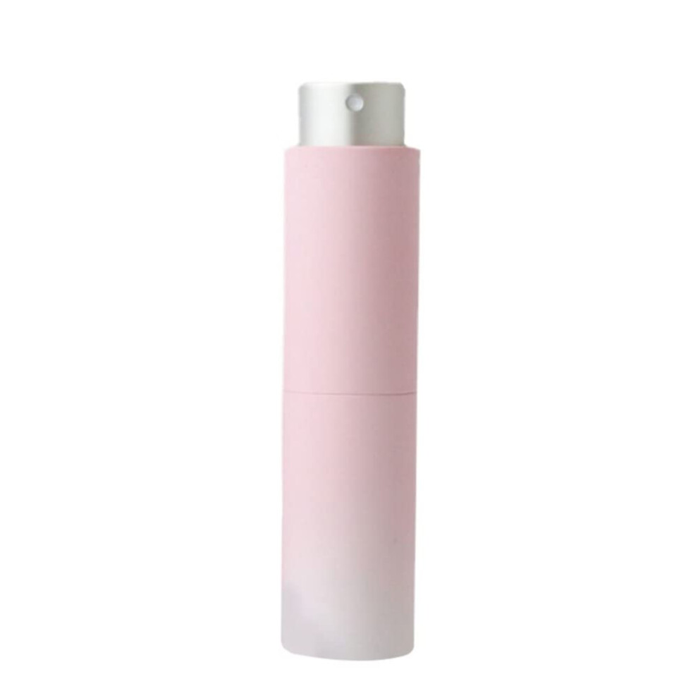 Pink Refillable Travel Perfume Atomizer 8Ml With Leakproof Twisttoopen Fine Mist Spray