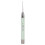 LED Ear Penlight with Dual Light Sources, Comfortable Grip, 300mAh Battery, Light Green 1