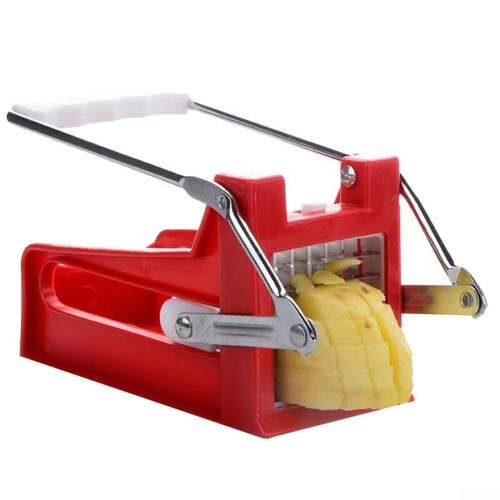 Handheld Vegetable Slicer Model A Quick Potato Cutter Compact Kitchen Tool For Busy Cooks