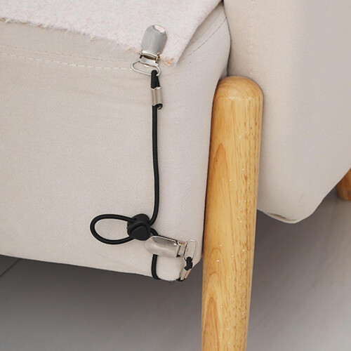 Bed Sheet Fasteners Adjustable Elastic Corner Straps Secure Hold for All Bedding Types 1