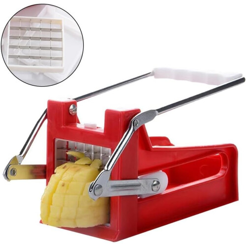 Handheld Vegetable Slicer Model A Quick Potato Cutter Compact Kitchen Tool For Busy Cooks 2