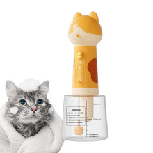 Dog Shampoo Sprayer with Rich Foam Technology, USB Rechargeable Waterproof Pet Bath Dispenser