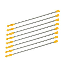 Stainless Steel Spray Wand Extension Poles 8Piece Telescopic Sprayer for Garden Farm Pressure Replacement Parts