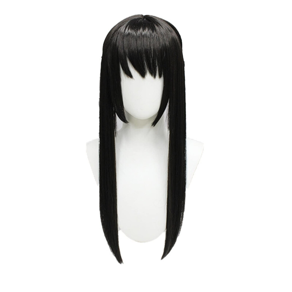 Unisex Cosplay Wig Princess Long Hair Heatresistant Synthetic Fibers With Adjustable Strap