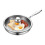 Titanium Hammered Pan With Lid 30cm For Dormitory Restaurant Hotel Kitchen Camping Griddle Tableware 1