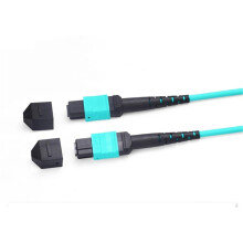 MPO Fiber Patch Cord OM3 12 Core Type A B MPO to MPO Cable 3m Speed Data Transfer