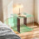 Acrylic Record Player Square Bedside Table 3