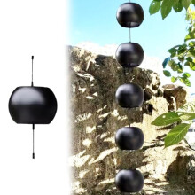 Stainless Steel Rain Chain with Waterfall Effect, Japanese Style Gutter Diverter for Garden 8ft
