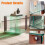 Acrylic Record Player Square Bedside Table 5