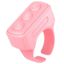 Telecomando con scorrimento a dito, telecomando Bluetooth rosa