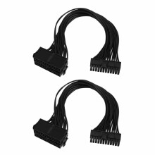 Voedingsplitter, dubbele 24-pins miningadapter 30 cm (12 inch)