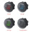 Voltmetro digitale a LED per auto, amperometro doppio a LED 12V/24V DC, rosso 2