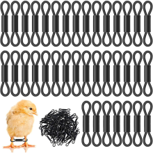 150 bandas para patas de pollitos, tirantes para cojeras de pollo