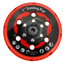 Steunplaat voor dual-action polijstmachine (DA-polijstmachine) 5 inch 125 mm