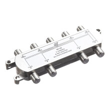Digitale 8-weg coaxkabelsplitter 5-2400MHz, RG6-compatibel
