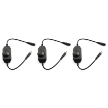 DC 12V-24V 6A himmennin, LED-köysivalolle 3528,5050,5630 (musta)