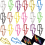 100 st - Formade gem - Metallgem - Set 2