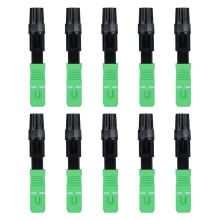 Conector rápido de fibra óptica SC de 10 piezas