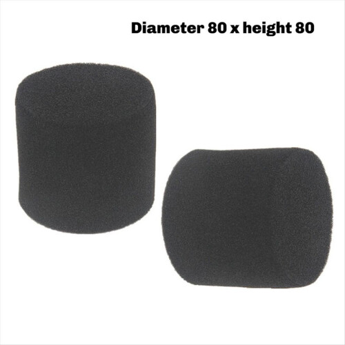 2 stuks sponspluggen voor luidsprekerpoorten/basreflexbuizen 80x80mm 1