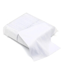 Microfiber Glasses Cleaning Cloths 50pcs UltraSoft Scratch for Eyeglasses Screens White