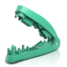 4-in-1 RJ45-draadstripper met snij- en stripfunctie, groen