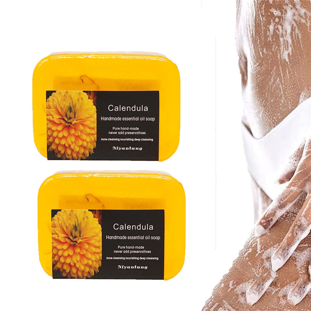 Natural Anticellulite Firming Body Soap with Ginger, Organic PlantBased Skin Care (2PCS)