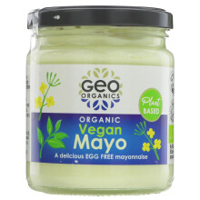 Geo Organics Organic Mayo, Vegan 232g ( pack of 6 )