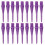 50pcs WearResistant Soft Tip Dart Points with Threaded Replacement Tips for Electronic Darts Purple 1